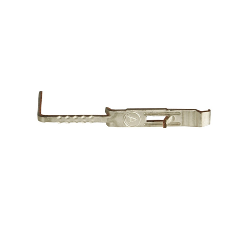 Powerpole® 15-45 45A Premate Ground PCB Contacts, Bottom Row, Low Detent