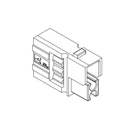 SBO®60/SBE®80 1X4 AUXILIARY CONNECTOR FOR SBE®80-160/SBX®175 , 16-14 AWG