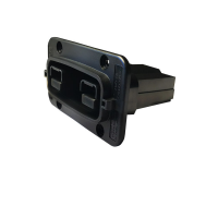 SBS®X-75A PANEL MOUNT RECEPTACLE HOUSING