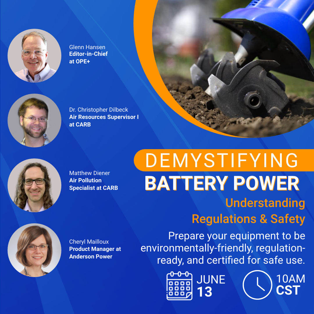 Graphic image with info and daes for webinar